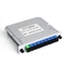 SCUPC ऑप्टिक फाइबर स्प्लिटर 1X8, कैसेट कार्ड इंसर्शन ऑप्टिकल पीएलसी स्प्लिटर