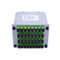 SCAPC PLC 1X32 सिंगल मोड स्प्लिटर, पैसिव फाइबर ऑप्टिकल बॉक्स 32 वे FTTH